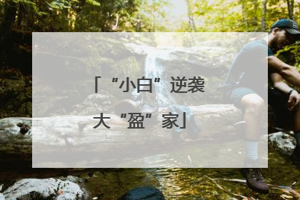 “小白”逆袭大“盈”家