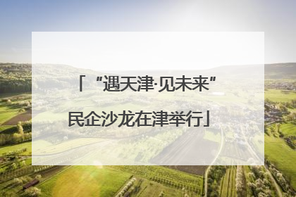 “遇天津·见未来”民企沙龙在津举行