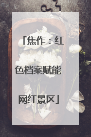 焦作：红色档案赋能网红景区