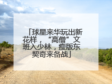 球星来华玩出新花样，“高僧”文班入少林，瘦版东契奇来备战