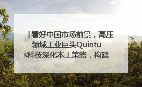看好中国市场前景，高压领域工业巨头Quintus科技深化本土策略，构建全方位服务亚太区总部
