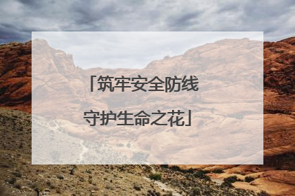 筑牢安全防线 守护生命之花