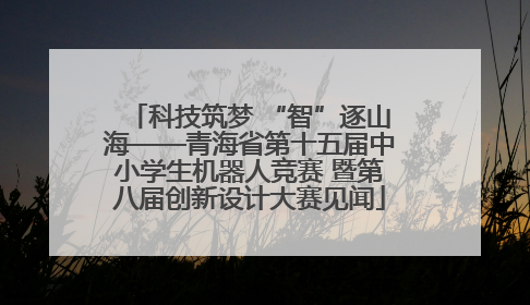 科技筑梦 “智”逐山海——青海省第十五届中小学生机器人竞赛 暨第八届创新设计大赛见闻