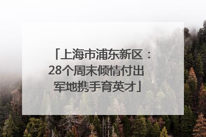 上海市浦东新区：28个周末倾情付出 军地携手育英才