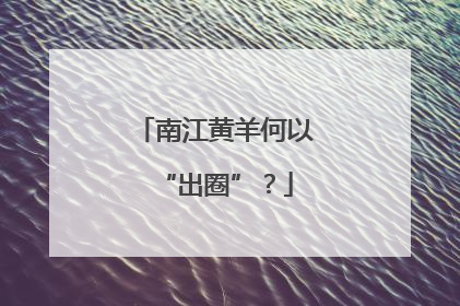 南江黄羊何以“出圈”？