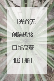 光谷无创脑机接口新品获批注册