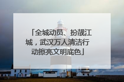 全城动员、扮靓江城，武汉万人清洁行动擦亮文明底色