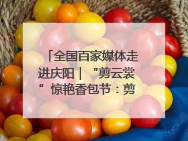 全国百家媒体走进庆阳｜“剪云裳”惊艳香包节：剪纸跃上华服 非遗焕发新彩