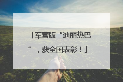 军营版“迪丽热巴”，获全国表彰！