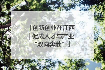 创新创业在江西｜促成人才与产业“双向奔赴”