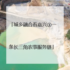 城乡融合看嘉兴③一条长三角农事服务链