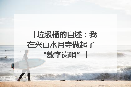 垃圾桶的自述：我在兴山水月寺做起了“数字岗哨”