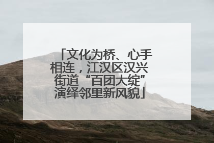 文化为桥、心手相连，江汉区汉兴街道“百团大绽”演绎邻里新风貌