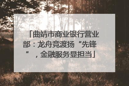 曲靖市商业银行营业部：龙舟竞渡扬“先锋”，金融服务显担当