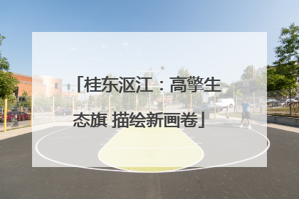桂东沤江：高擎生态旗 描绘新画卷