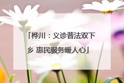 桦川：义诊普法双下乡 惠民服务暖人心