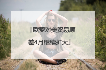 欧盟对美贸易顺差4月继续扩大