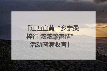 江西宜黄“乡亲桑梓行 浓浓赣港情”活动圆满收官