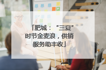 肥城：“三夏”时节金麦浪，供销服务助丰收