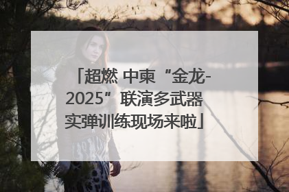 超燃 中柬“金龙-2025”联演多武器实弹训练现场来啦