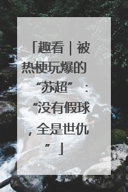 趣看｜被热梗玩爆的“苏超”：“没有假球，全是世仇”
