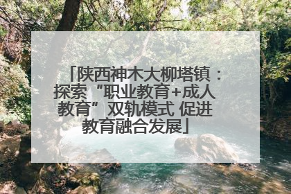 陕西神木大柳塔镇：探索“职业教育+成人教育”双轨模式 促进教育融合发展