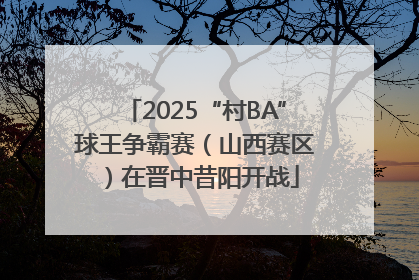 2025“村BA”球王争霸赛（山西赛区）在晋中昔阳开战