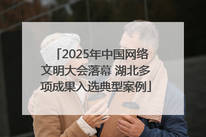 2025年中国网络文明大会落幕 湖北多项成果入选典型案例