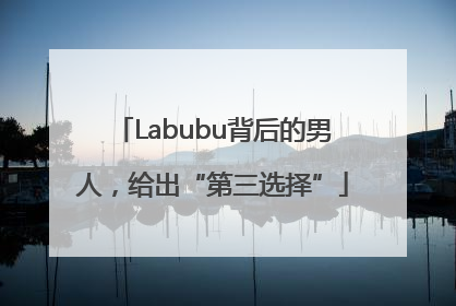 Labubu背后的男人，给出“第三选择”